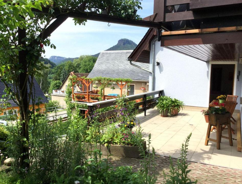 Pension Elblinge Apartment Prossen Exterior foto