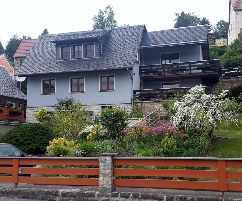 Pension Elblinge Apartment Prossen Exterior foto
